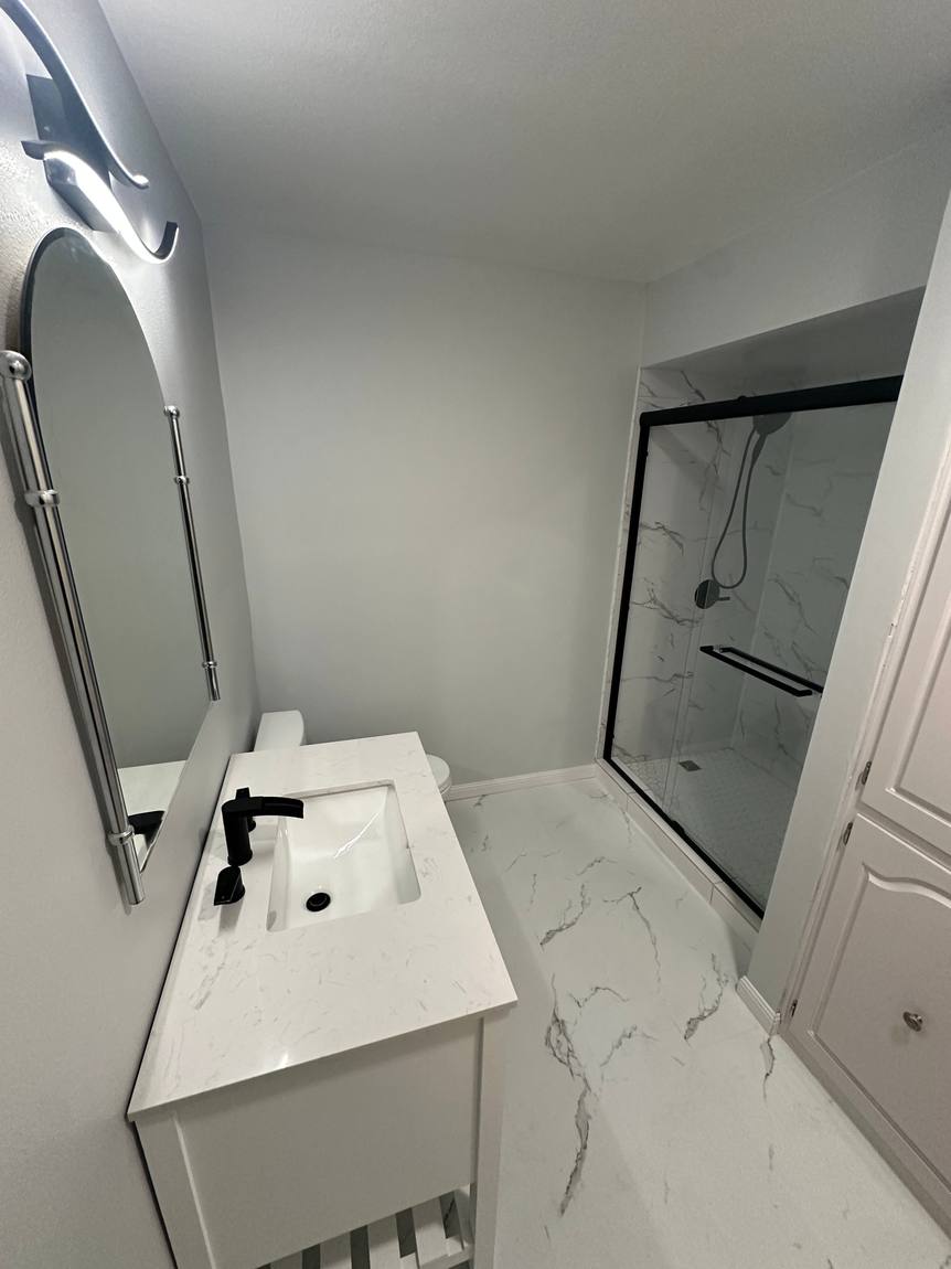 Full Guest Bath Remodel after remodel