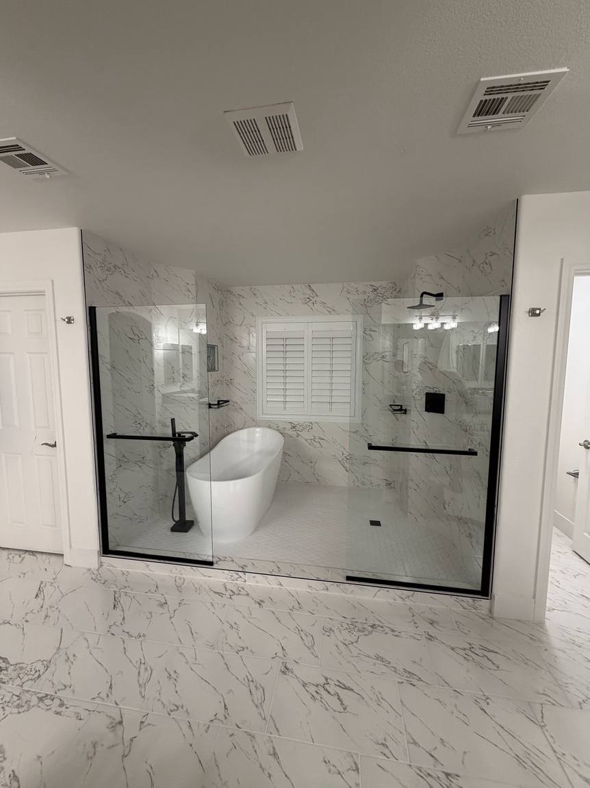 Spa Wet-Room Bath after remodel