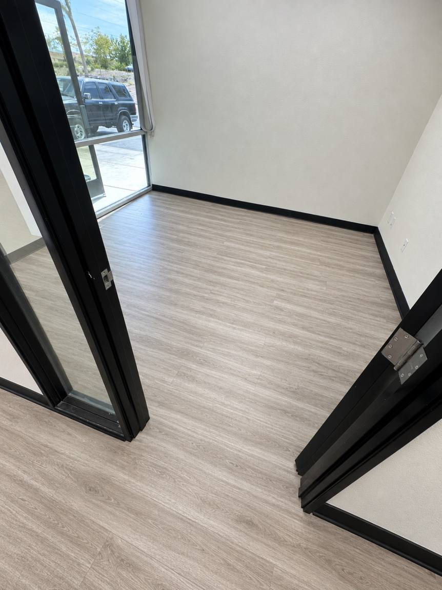 Office Suite Flooring after remodel