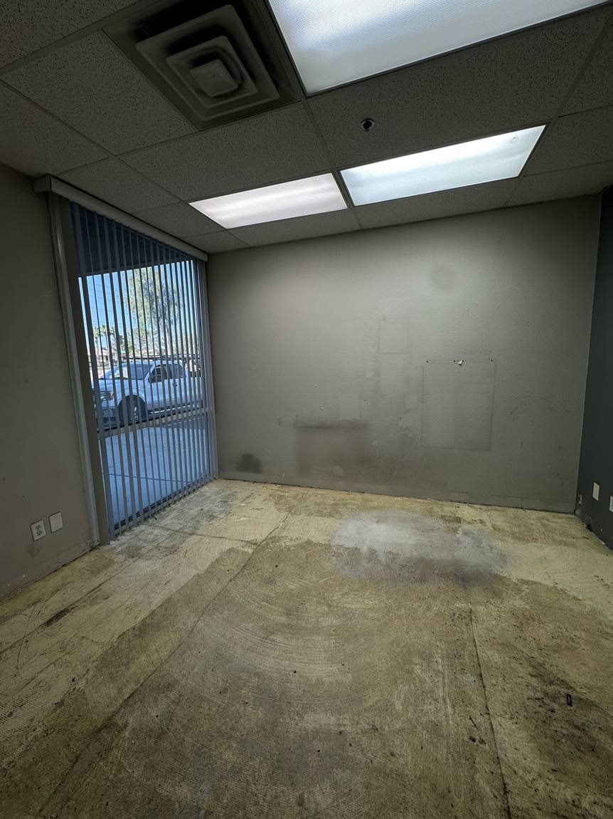 Office Suite Flooring before remodel
