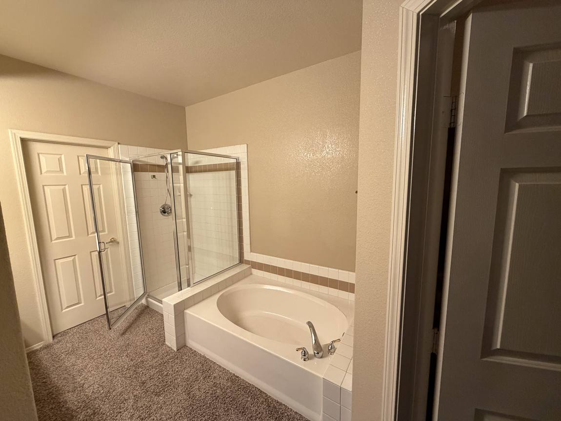 Tub-to-Shower Conversion before remodel