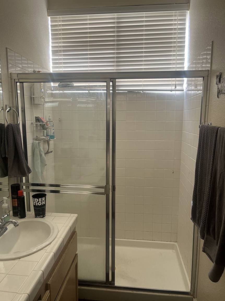 Hall Shower Update before remodel